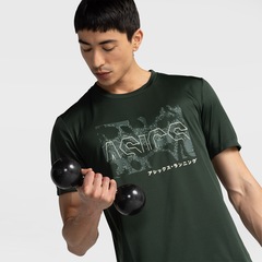 CAMISETA ASICS LIC ESTAMPA TREINO - Foto 1