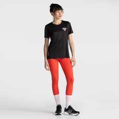 Camisa do São Paulo Embossed Feminina - Foto 7