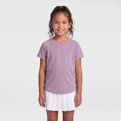Camiseta Asics Lic Emblema Feminina Infantil - Foto 1