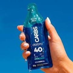 Energético em Gel Carbs Gel Dobro 40 Neutro Fresh Cafeína - Foto 5