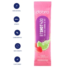 Suplemento Energético Dobro BT Nitrato Shot Sabor Limão 40ml - Foto 2