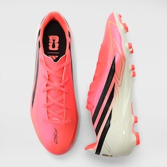 Chuteira de Campo Infantil adidas F50 Hyperfast - Foto 8