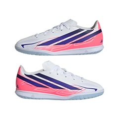 Chuteira Futsal Infantil adidas F50 Hyperfast Club - Foto 9