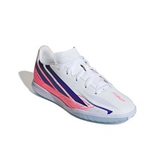 Chuteira Futsal Infantil adidas F50 Hyperfast Club - Foto 5