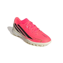 Chuteira Society Infantil adidas F50 Hyperfast Club - Foto 3