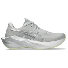 Tênis de Corrida Unissex Asics Novablast 6 Platinum - Foto 1