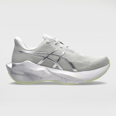 Tênis de Corrida Unissex Asics Novablast 6 Platinum - Foto 1