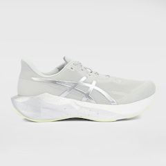 Tênis de Corrida Unissex Asics Novablast 6 Platinum - Foto 1