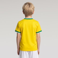 Camisa adidas Internacional Brasil 26 Infantil - Foto 2