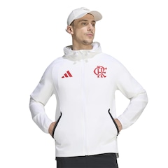 Jaqueta Corta Vento do Flamengo 2026 adidas TT Masculina - Foto 5