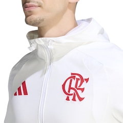 Jaqueta Corta Vento do Flamengo 2026 adidas TT Masculina - Foto 6