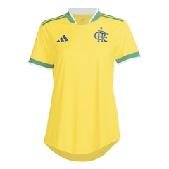 Camisa adidas Flamengo Brasil 26 Feminina - Foto 1