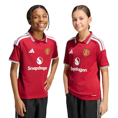 Camisa Manchester United I 2026/27 adidas Infantil - Foto 7