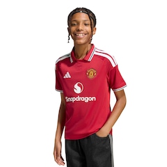Camisa Manchester United I 2026/27 adidas Infantil - Foto 1