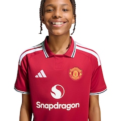 Camisa Manchester United I 2026/27 adidas Infantil - Foto 4