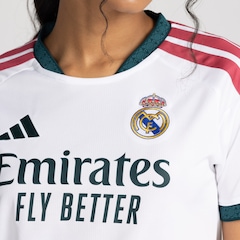 Camisa Real Madrid I 2026 adidas Feminina - Foto 4