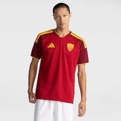 Camisa Roma I 2026/27 adidas Torcedor Masculina - Foto 1