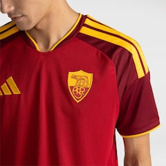 Camisa Roma I 2026/27 adidas Torcedor Masculina - Foto 4