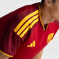 Camisa Roma I 2026/27 adidas Torcedor Masculina - Foto 6