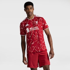 Camisa Liverpool I 2026 adidas Torcedor Masculina - Foto 1