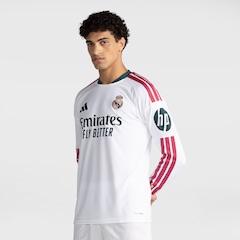 Camisa Manga Longa Real Madrid I 2026/27 adidas Torcedor Masculina - Foto 1