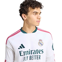 Camisa Manga Longa Real Madrid I 2026/27 adidas Torcedor Masculina - Foto 5