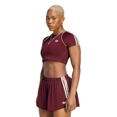 Blusa Cropped adidas Training Feminina - Foto 1
