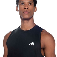 Camiseta Regata Adidas Treino 3S Unissex - Foto 3