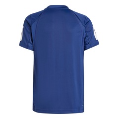 Camiseta adidas Club 3 Listras Infantil - Foto 2