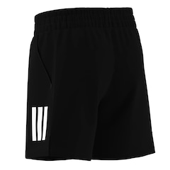 Short adidas Club B 3 Listras Infantil - Foto 12