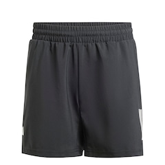 Short adidas Club B 3 Listras Infantil - Foto 1