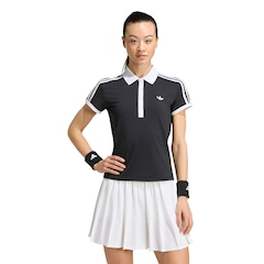 Camiseta Polo Heritage adidas Feminino - Foto 1