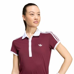 Camiseta Polo Heritage adidas Feminino - Foto 4