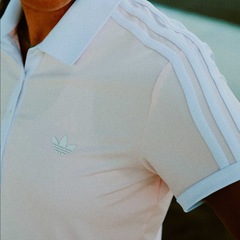 Camiseta Polo Heritage adidas Feminino - Foto 7