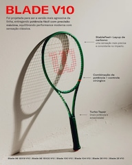 Raquete Wilson Blade 98 V10 - Foto 3