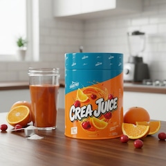 Creatina Shark Pro Creajuice Pote 300G Laranja com Acerola - Foto 5