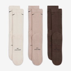 Kit Meia 3 pares Unissex Nike U Nk Ed Elvd Crw - Foto 2