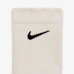 Kit Meia 3 pares Unissex Nike U Nk Ed Elvd Crw - Foto 3