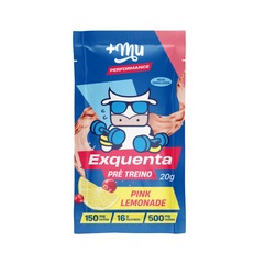 Pré-Treino Exque Muke Pink Lemonade 20g - Foto 1