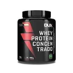Whey Protein Dux Concentrado Baunilha 450g - Foto 1