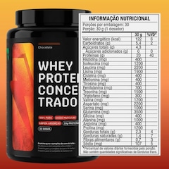 Whey Protein Dux Concentrado Chocolate - Foto 2