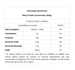 Whey Protein Dux Concentrado Chocolate 450g - Foto 2