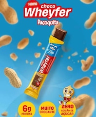 Barra de Proteína Wheyfer Mais Mu Paçoquita - Foto 3