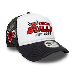Boné Unissex New Era Graphic Trucker NBA Aba Curva - Foto 3