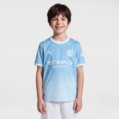 Camisa Manchester City I Puma 2026 Infantil - Foto 1