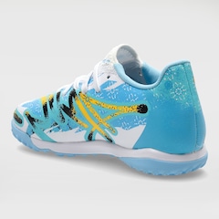 Chuteira Society Infantil Puma Future 9 Play Playmaker - Foto 3