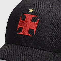 Boné Unissex do Vasco Super Cap Bordado Cruz de Malta Aba Curva - Foto 3