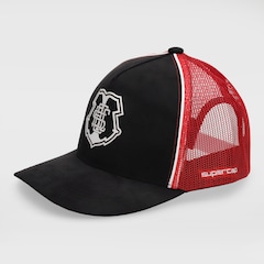 Boné Unissex do Santa Cruz Super Cap Silk e Bordado Aba Curva - Foto 1