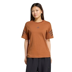 Camiseta adidas Future Icons 3 Stripes Feminina - Foto 1