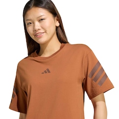 Camiseta adidas Future Icons 3 Stripes Feminina - Foto 4